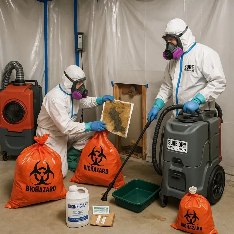 Contaminated Water Handling Protocols process in Dobson, NC