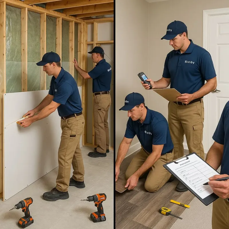 Repairs and Reconstruction process in Dobson, NC