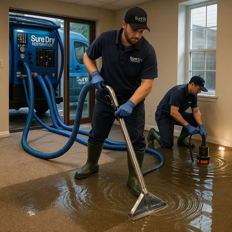 Water Extraction and Removal process in Dobson, NC